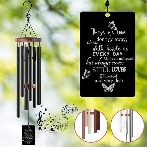 Personalized Wind Chimes Memorial, Custom Wind Chimes for Loss of Loved One
