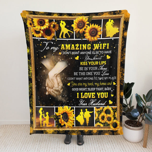Sunflower Blanket Fleece Throw Blanket Super Soft Warm Gifts for Baby Girls Boys Kids Mom Grandma Room Decor