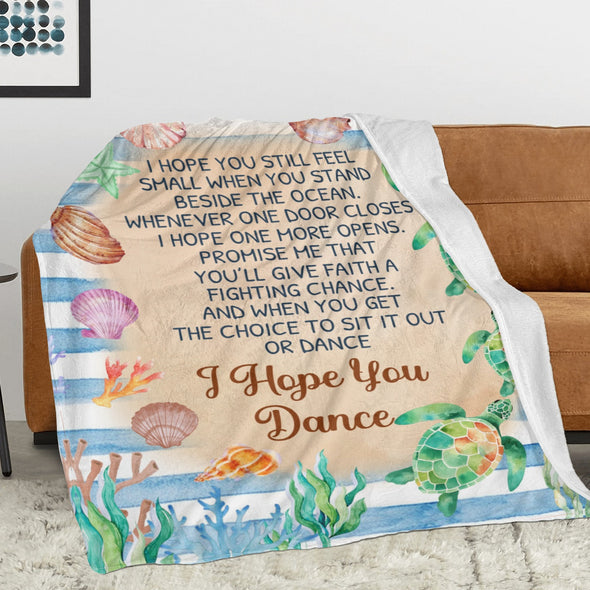 Turtle Pattern Blanket Fleece Throw Blanket Super Soft Warm Gifts for Baby Girls Boys Kids Mom Grandma Room Decor