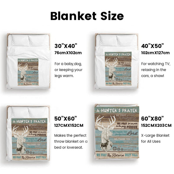 Deer Pattern Blanket Fleece Throw Blanket Super Soft Warm Gifts for Baby Girls Boys Kids Mom Grandma Room Decor