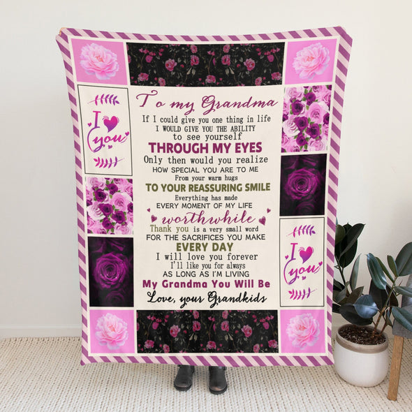 Grandma Blanket Gifts Christmas Birthday Ideas for Nana Grandmother