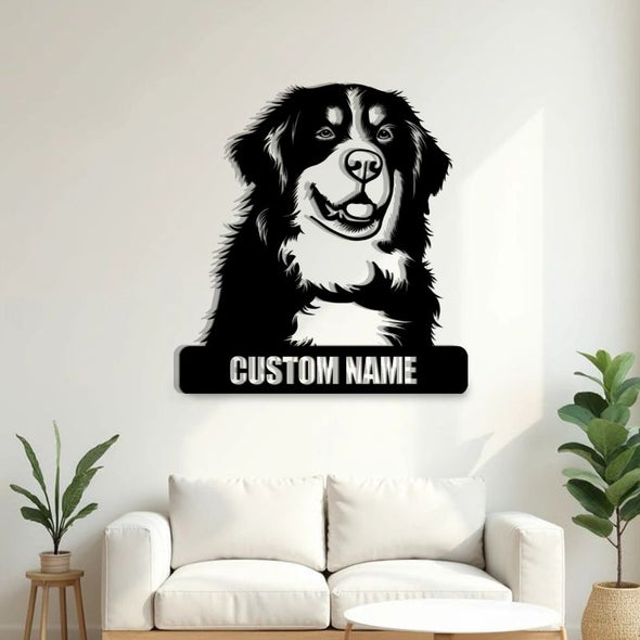 Custom Metal Portrait Wall Art from Family Photo Personalized Dog Cat Memorial Home Decor Gift for Christmas Anniversaries