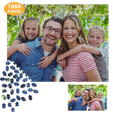 300 Pieces Make Your Own Puzzle from Photos Personalized Picture Puzzle for Adults Kids