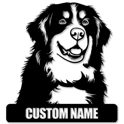 Custom Metal Portrait Wall Art from Family Photo Personalized Dog Cat Memorial Home Decor Gift for Christmas Anniversaries