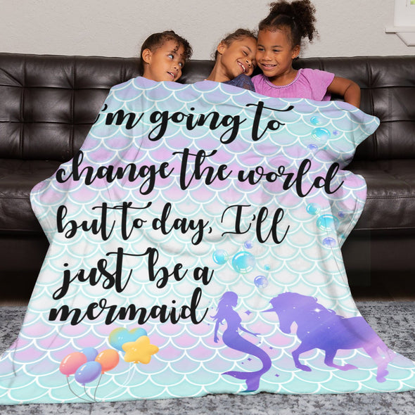 Unicorn Throw Blanket Super Soft Warm Cozy Fuzzy Plush Blanket Gifts for Girls Boys Kids Room Decor