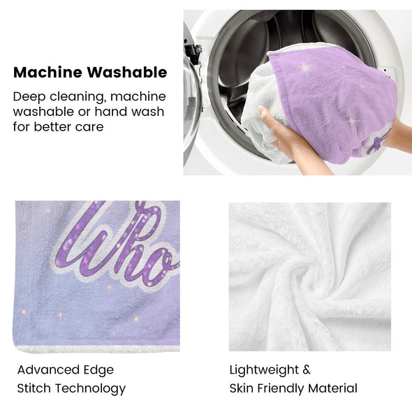 Horse Blanket Gift for Women Girl Who Loves Horses for Sofa Couch Bed Room Birthday Decor Bed Travel