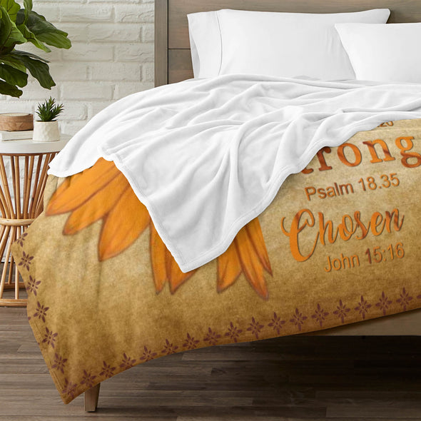 Sunflower Blanket Fleece Throw Blanket Super Soft Warm Gifts for Baby Girls Boys Kids Mom Grandma Room Decor