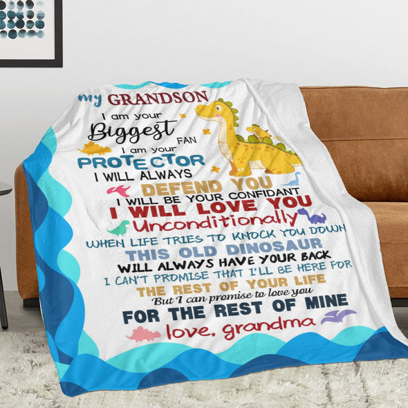 Dinosaur Blanket for Boys Kids Soft Flannel Blanket for Children's Toys are Suitable for Beds, Sofas and School Lunch Break-2-hml Balnket