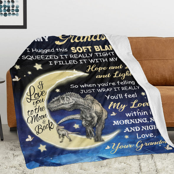 Dinosaur Blanket for Boys Kids Soft Flannel Blanket for Children's Toys are Suitable for Beds, Sofas and School Lunch Break-2-hml Balnket