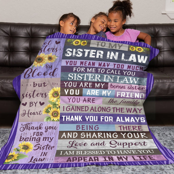 Sunflower Blanket Fleece Throw Blanket Super Soft Warm Gifts for Baby Girls Boys Kids Mom Grandma Room Decor