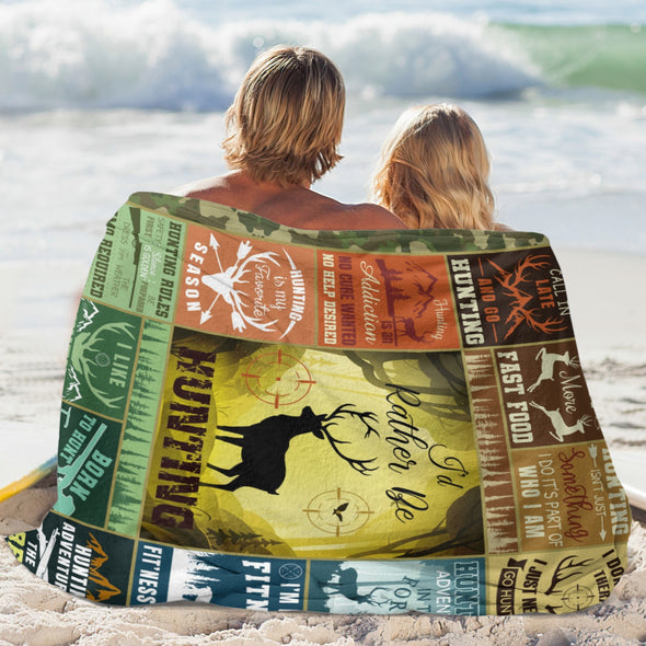 Deer Pattern Blanket Fleece Throw Blanket Super Soft Warm Gifts for Baby Girls Boys Kids Mom Grandma Room Decor