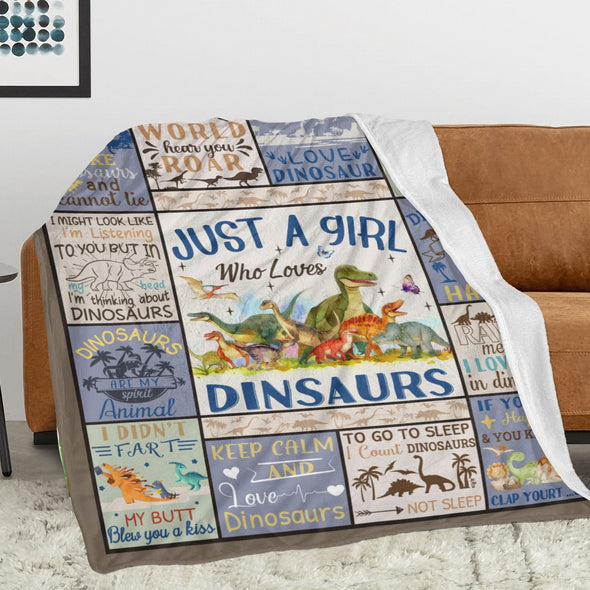 Dinosaur Blanket for Boys Kids Soft Flannel Blanket for Children's Toys are Suitable for Beds, Sofas and School Lunch Break-2-hml Balnket