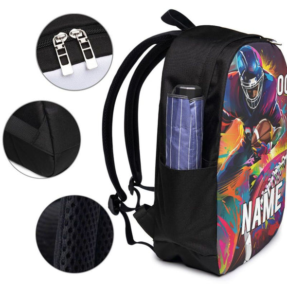 Custom Backpack with Name Personalized Travel Bag Customize for Adults Kids Boy Girl Men Women Camping Casual