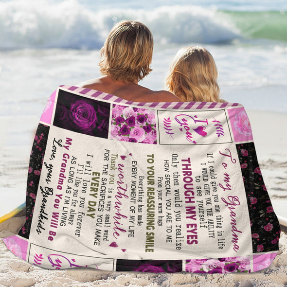 Grandma Blanket Gifts Christmas Birthday Ideas for Nana Grandmother