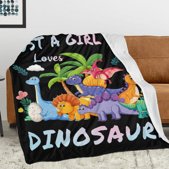 Dinosaur Blanket for Boys Kids Soft Flannel Blanket for Children's Toys are Suitable for Beds, Sofas and School Lunch Break-2-hml Balnket