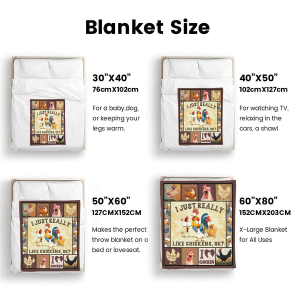 Chicken Pattern Blanket Fleece Throw Blanket Super Soft Warm Gifts for Baby Girls Boys Kids Mom Grandma Room Decor