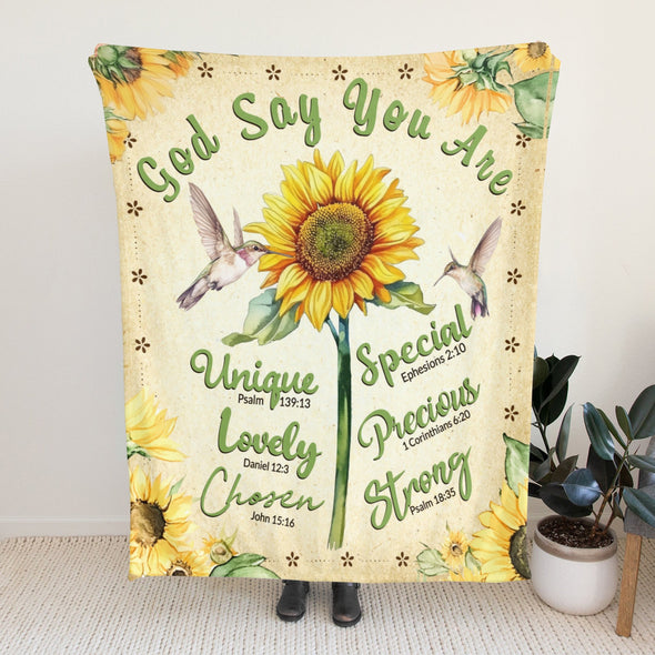 Sunflower Blanket Fleece Throw Blanket Super Soft Warm Gifts for Baby Girls Boys Kids Mom Grandma Room Decor