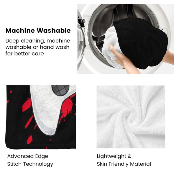 Gamer Blanket Fleece Throw Blanket Super Soft Warm Gifts for Baby Girls Boys Kids Mom Grandma Room Decor