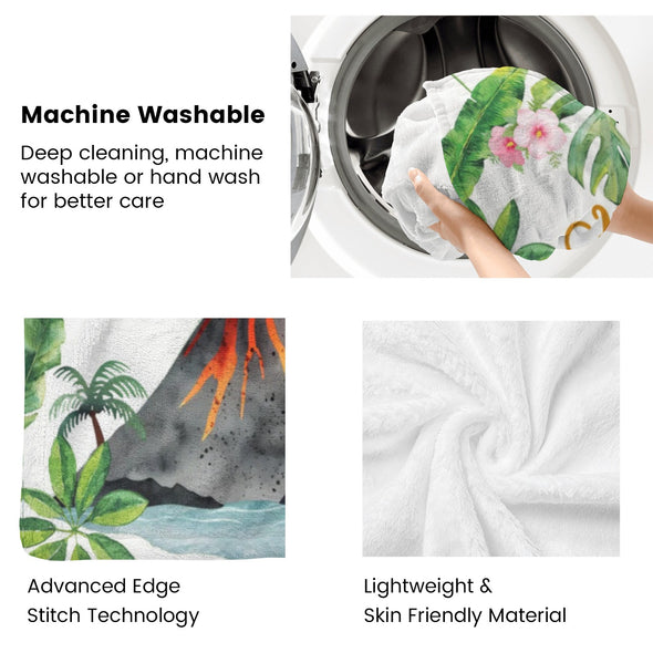 Dinosaur Blanket for Boys Kids Soft Flannel Blanket for Children's Toys are Suitable for Beds, Sofas and School Lunch Break-2-hml Balnket