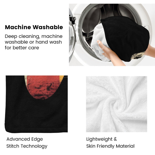 Gamer Blanket Fleece Throw Blanket Super Soft Warm Gifts for Baby Girls Boys Kids Mom Grandma Room Decor