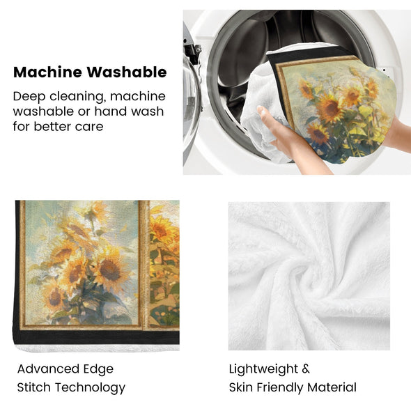 Dog Mom Blanket, Dog Lovers Gifts for Women, Puppy Throw Blanket for Bed Couch Christmas Gift