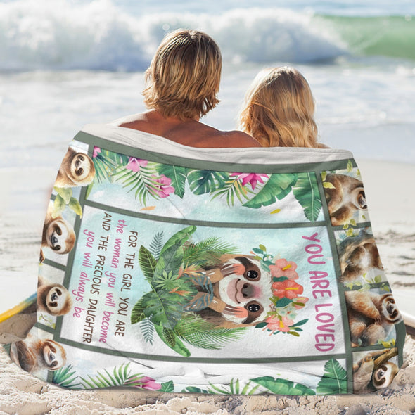 Sloth Blanket Gifts for Women Girls, Cozy Soft Sloths Throw Blanket for Men Kids Boys Christmas Birthday