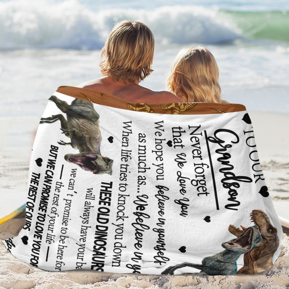 Dinosaur Blanket for Boys Kids Soft Flannel Blanket for Children's Toys are Suitable for Beds, Sofas and School Lunch Break-2-hml Balnket