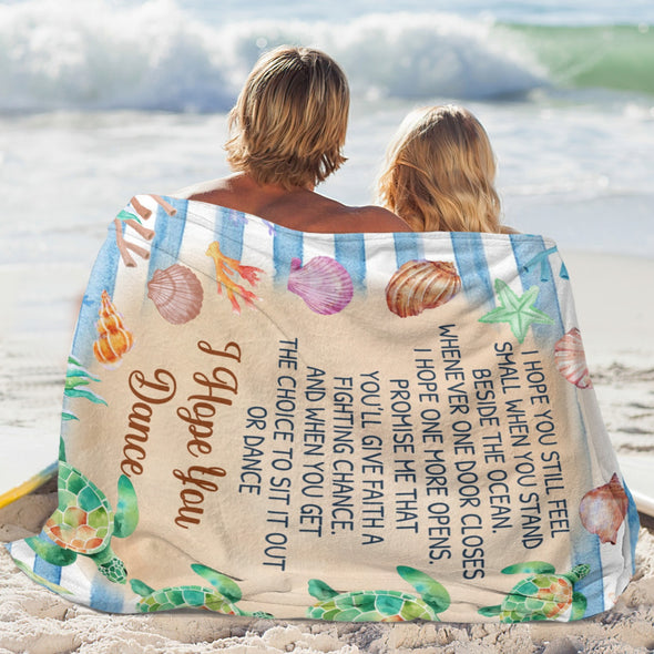 Turtle Pattern Blanket Fleece Throw Blanket Super Soft Warm Gifts for Baby Girls Boys Kids Mom Grandma Room Decor