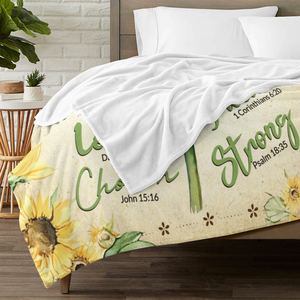 Sunflower Blanket Fleece Throw Blanket Super Soft Warm Gifts for Baby Girls Boys Kids Mom Grandma Room Decor