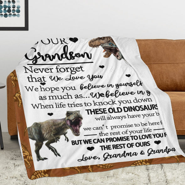 Dinosaur Blanket for Boys Kids Soft Flannel Blanket for Children's Toys are Suitable for Beds, Sofas and School Lunch Break-2-hml Balnket