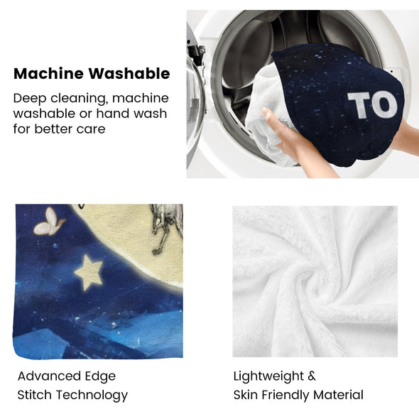 Dinosaur Blanket for Boys Kids Soft Flannel Blanket for Children's Toys are Suitable for Beds, Sofas and School Lunch Break-2-hml Balnket