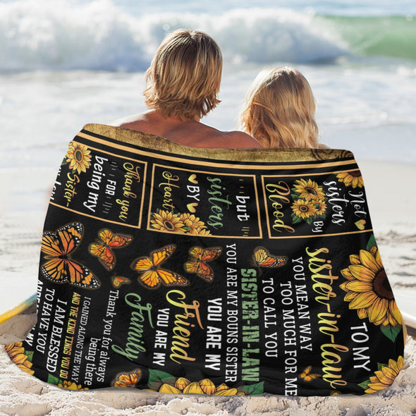 Sunflower Blanket Fleece Throw Blanket Super Soft Warm Gifts for Baby Girls Boys Kids Mom Grandma Room Decor