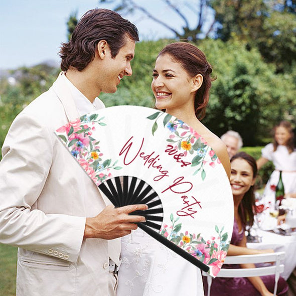 Custom Popping Fans for Line Dancing Personalized Decorative Folding Fans Customized with Pictures Text for Home