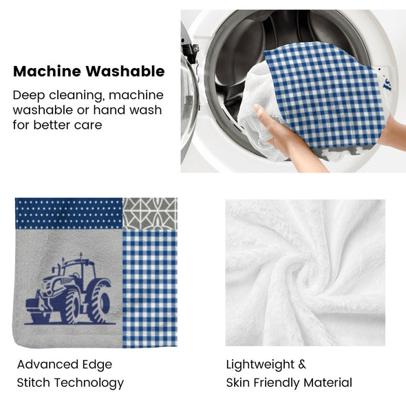 Chicken Pattern Blanket Fleece Throw Blanket Super Soft Warm Gifts for Baby Girls Boys Kids Mom Grandma Room Decor