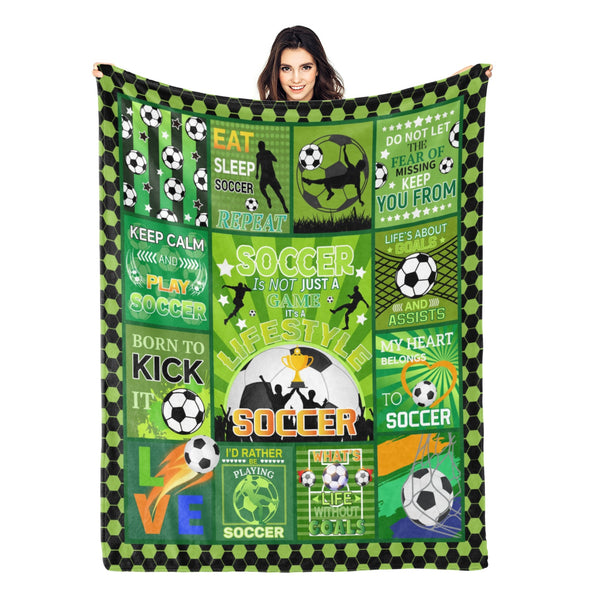 soccer blanket-23-YSR
