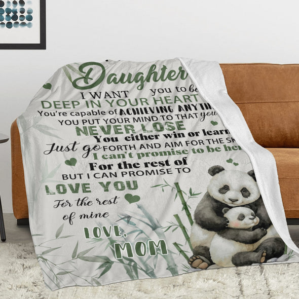 Panda Pattern Blanket Fleece Throw Blanket Super Soft Warm Gifts for Baby Girls Boys Kids Mom Grandma Room Decor