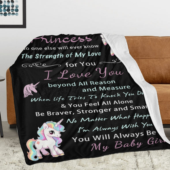 Unicorn Throw Blanket Super Soft Warm Cozy Fuzzy Plush Blanket Gifts for Girls Boys Kids Room Decor