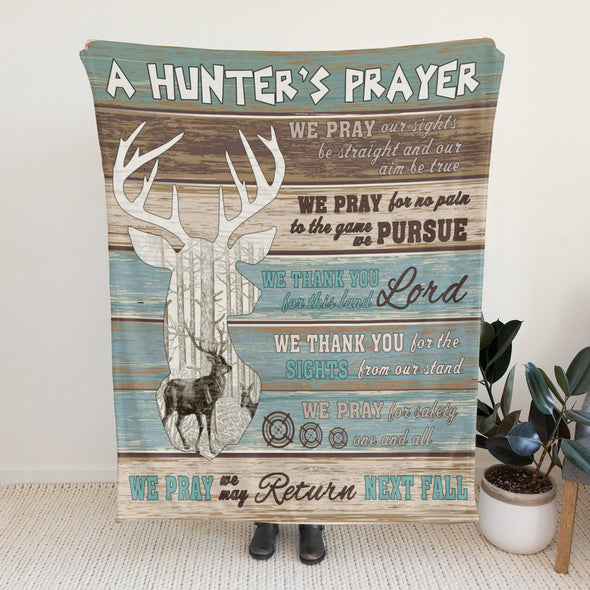 Deer Pattern Blanket Fleece Throw Blanket Super Soft Warm Gifts for Baby Girls Boys Kids Mom Grandma Room Decor