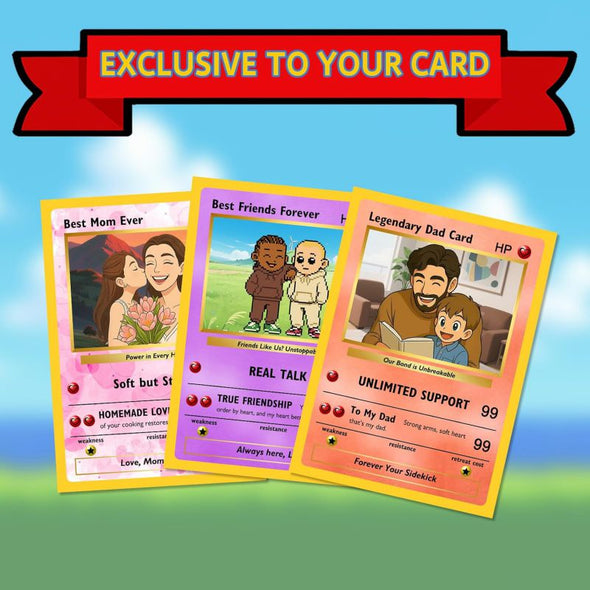 Carte Pokemon Personalizzate - Con Foto E Nome, Regalo Originale - Foto 6