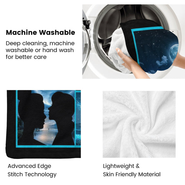 Sister Blanket Gifts, Throw Blankets Gift for Mothers Day, Christmas, Happy Birthday Gifts, Sisters Graduation Gifts Ideas for Women