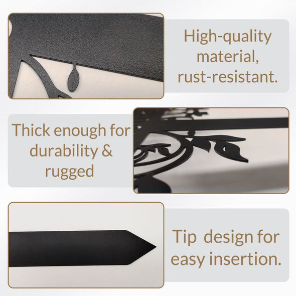 Custom Metal Pet Grave Markers Personalized Dog Breed Memorial Stake Tombstone for Garden Yard Graveside Pet Loss Gifts