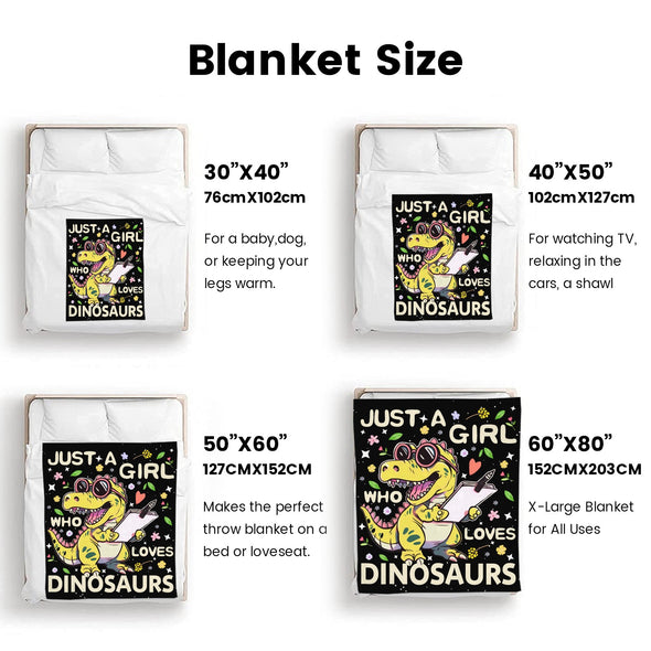 Dinosaur Blanket for Boys Kids Soft Flannel Blanket for Children's Toys are Suitable for Beds, Sofas and School Lunch Break-2-hml Balnket
