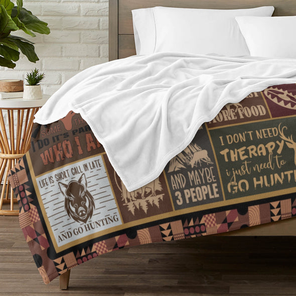 Deer Pattern Blanket Fleece Throw Blanket Super Soft Warm Gifts for Baby Girls Boys Kids Mom Grandma Room Decor