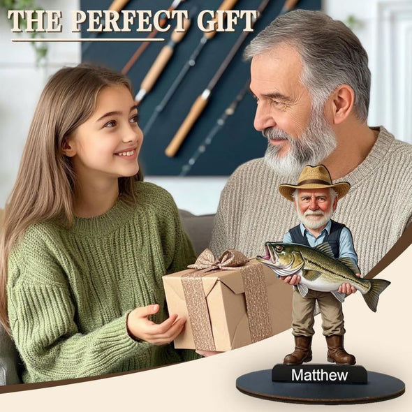 Personalized Miniature Figurines Custom Photo Cartoon Portrait Sculpture with Various Occupations Gifts for Birthday Christmas