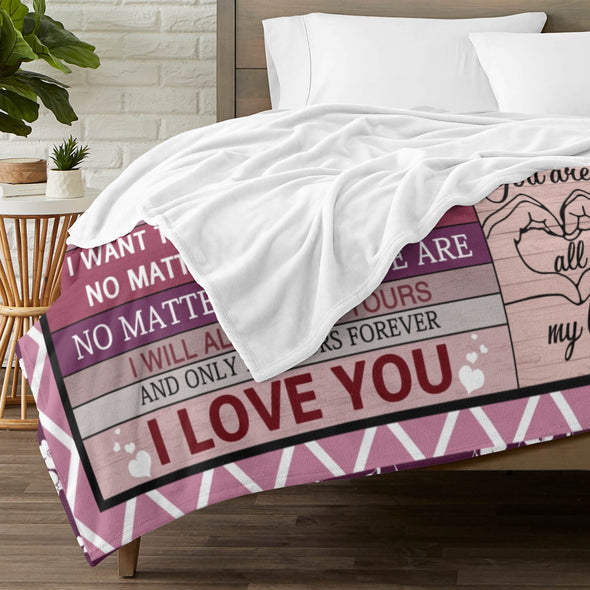 Gifts for Girlfriend Blanket, Girlfriend Birthday Gifts, Christmas Valentines Anniversary Throw Blanket for Her Women