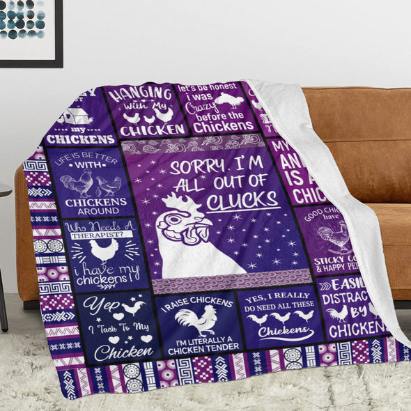 Chicken Pattern Blanket Fleece Throw Blanket Super Soft Warm Gifts for Baby Girls Boys Kids Mom Grandma Room Decor