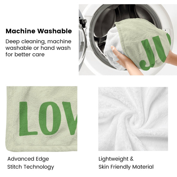 Frog Pattern Blanket Fleece Throw Blanket Super Soft Warm Gifts for Baby Girls Boys Kids Mom Grandma Room Decor