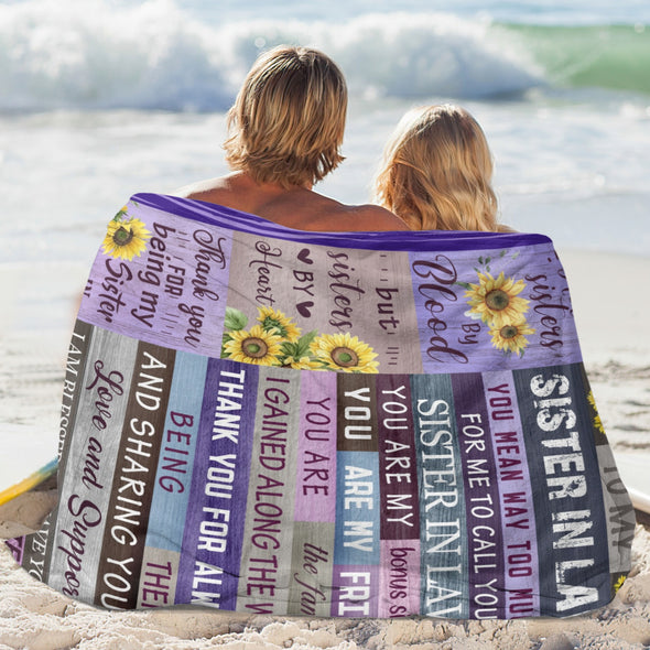 Sunflower Blanket Fleece Throw Blanket Super Soft Warm Gifts for Baby Girls Boys Kids Mom Grandma Room Decor
