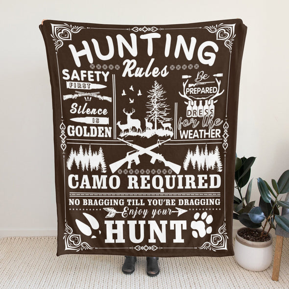 Deer Pattern Blanket Fleece Throw Blanket Super Soft Warm Gifts for Baby Girls Boys Kids Mom Grandma Room Decor