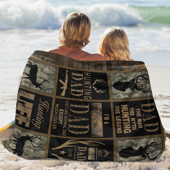 Deer Pattern Blanket Fleece Throw Blanket Super Soft Warm Gifts for Baby Girls Boys Kids Mom Grandma Room Decor